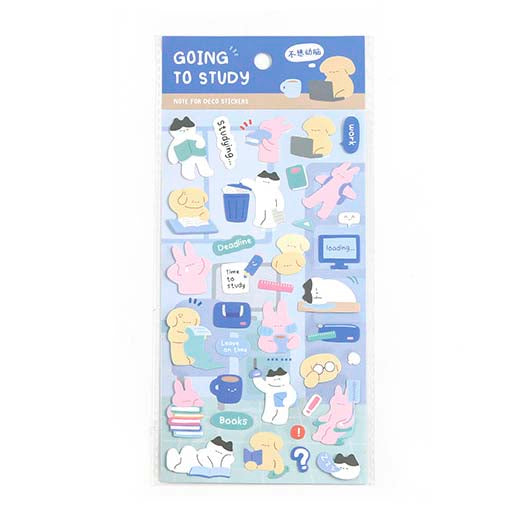 Stickers Stay With Me Going To Study