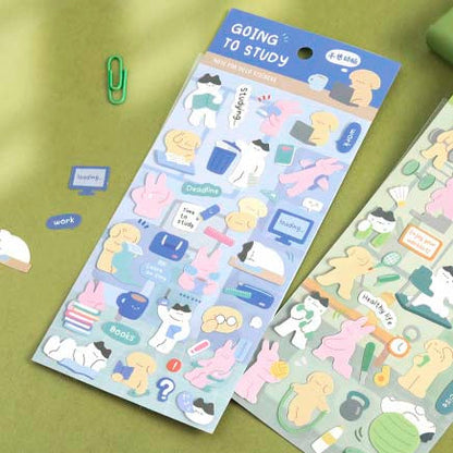Stickers Stay With Me Going To Study