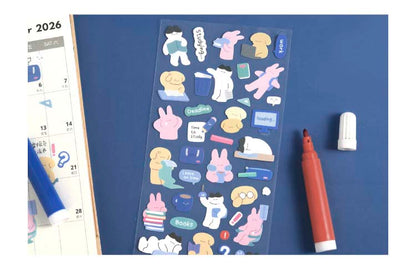 Stickers Stay With Me Going To Study