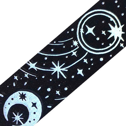 Washi Tape Foil Stellar Grimoire Darkness