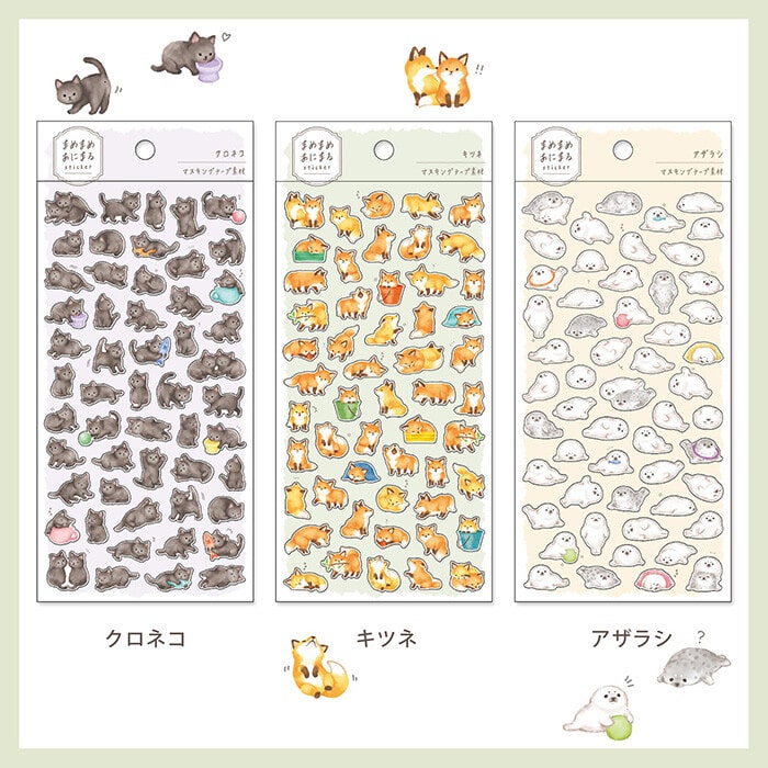 Stickers Mame Mame Fox