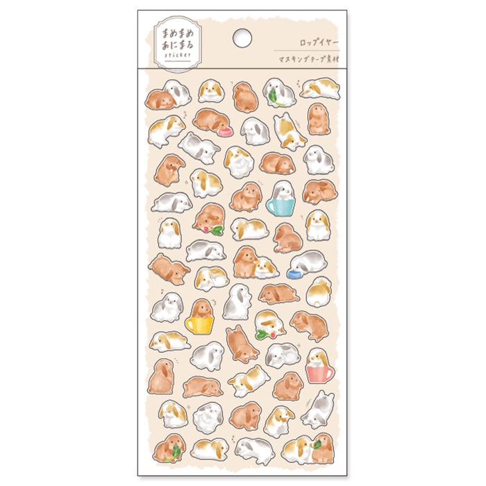 Stickers Mame Mame Rabbit Lop Ear