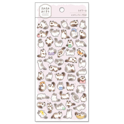 Stickers Mame Mame Ragdoll Cat