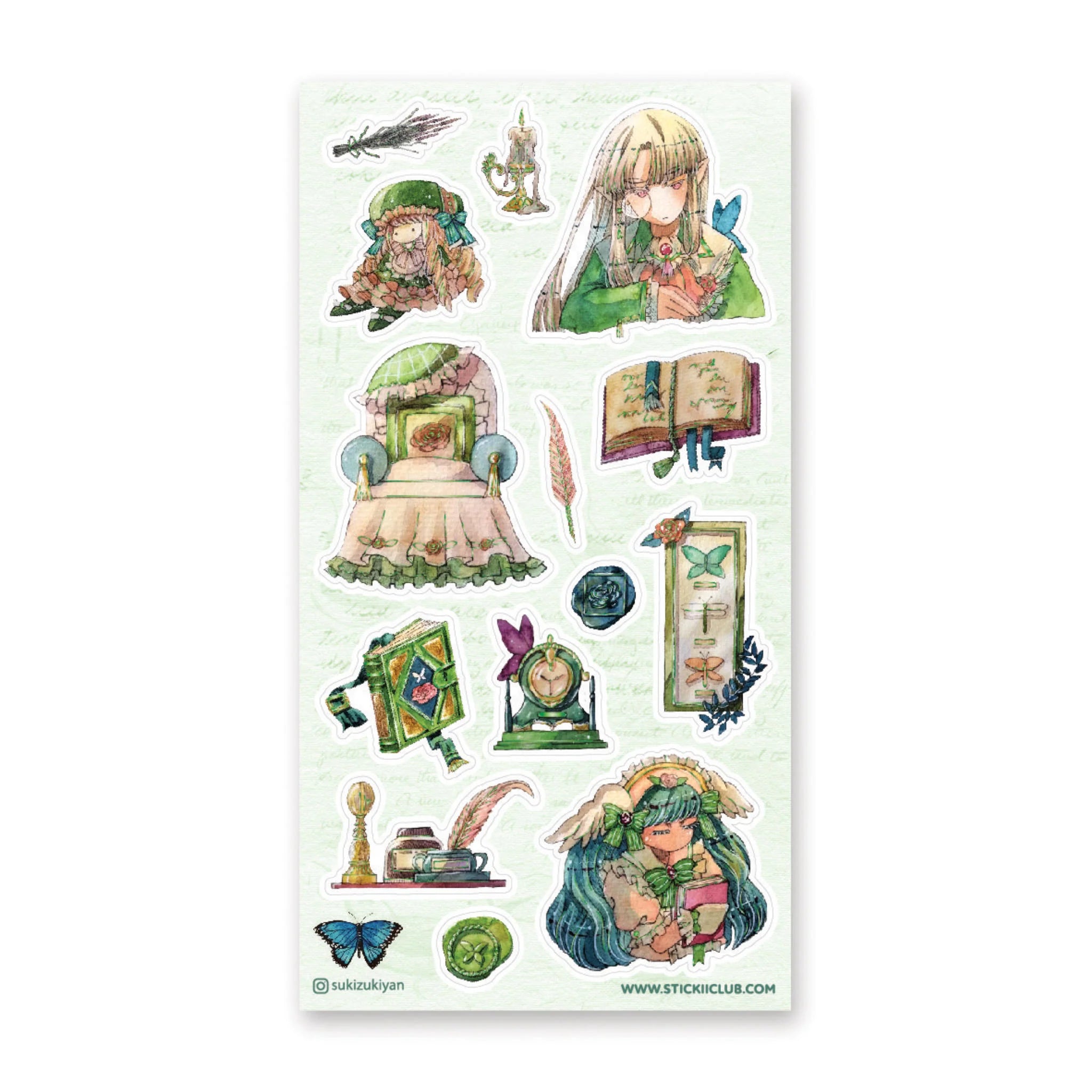 Stickers Enchanted Antiques 2