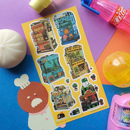 Stickers Superb Shops
