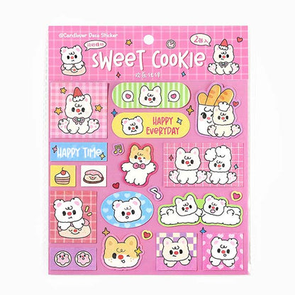 Stickers Sweet Cookie Happy Everyday