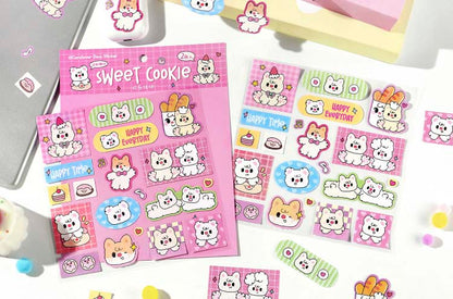 Stickers Sweet Cookie Happy Everyday
