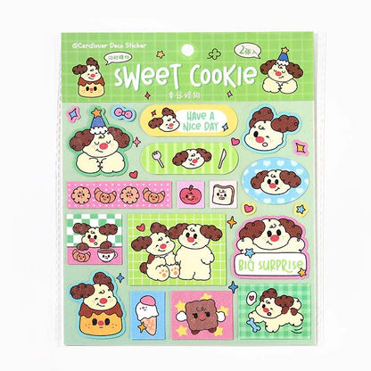 Stickers Sweet Cookie Lucky Dog