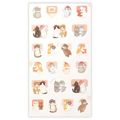 Stickers Mattari Animals Good Night Kitten (2pc)