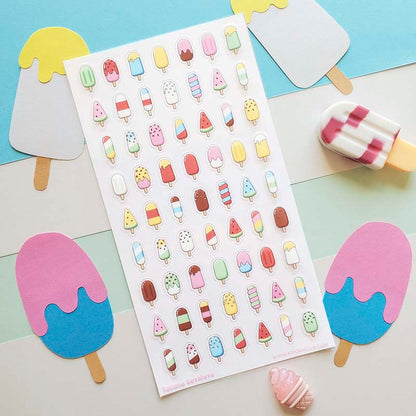 Stickers Popsicle Party