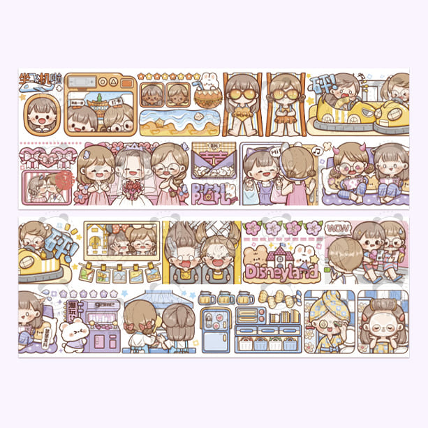 Stickers Bestfriend Diary (1-2)