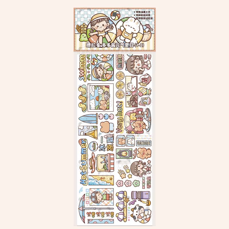 Stickers Cheerful Summer (1-2)