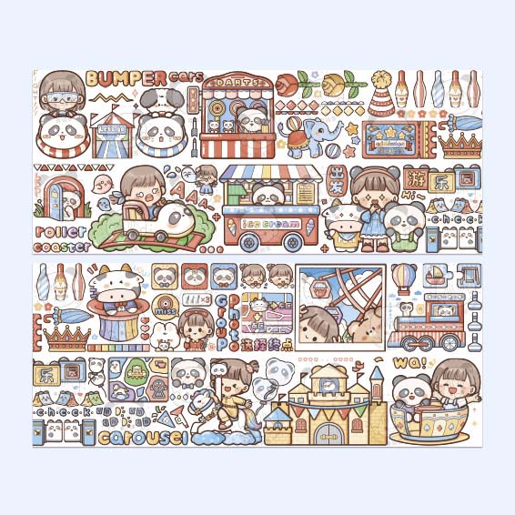 Stickers Theme Park (1-1)