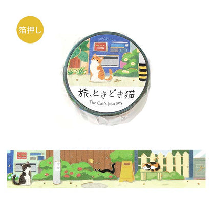 Washi Tape Foil The Cat&