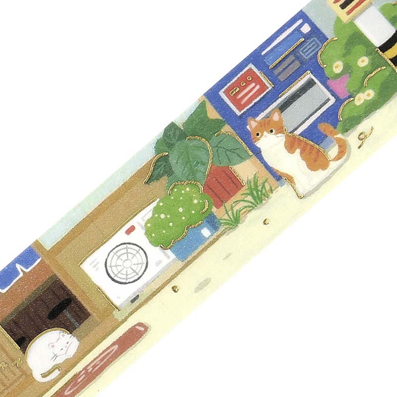 Washi Tape Foil The Cat&