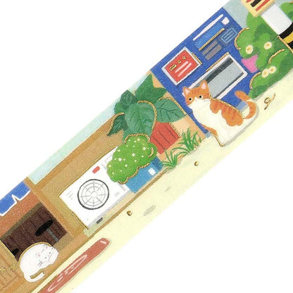 Washi Tape Foil The Cat&