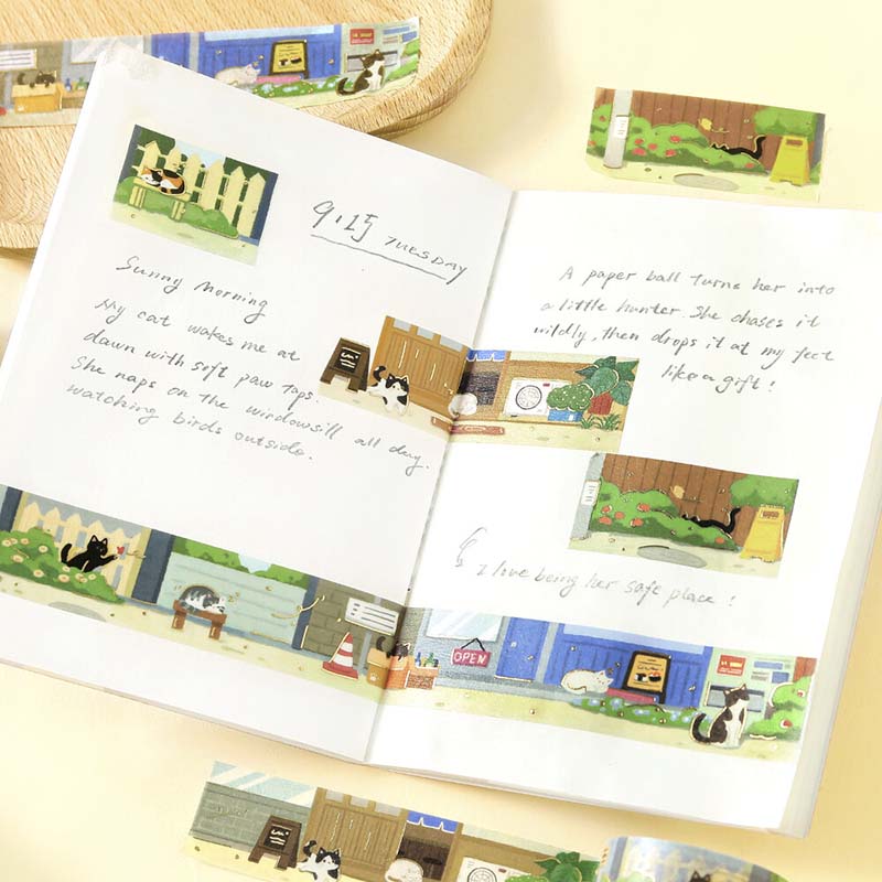 Washi Tape Foil The Cat&