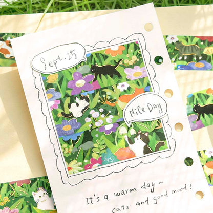 Washi Tape Foil The Cat&