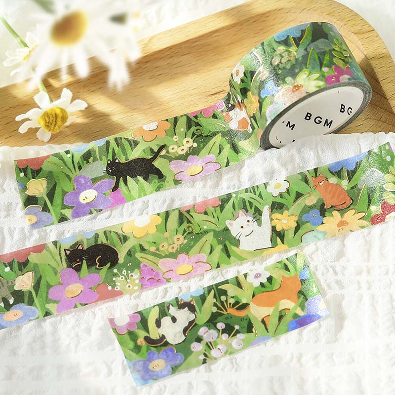 Washi Tape Foil The Cat&