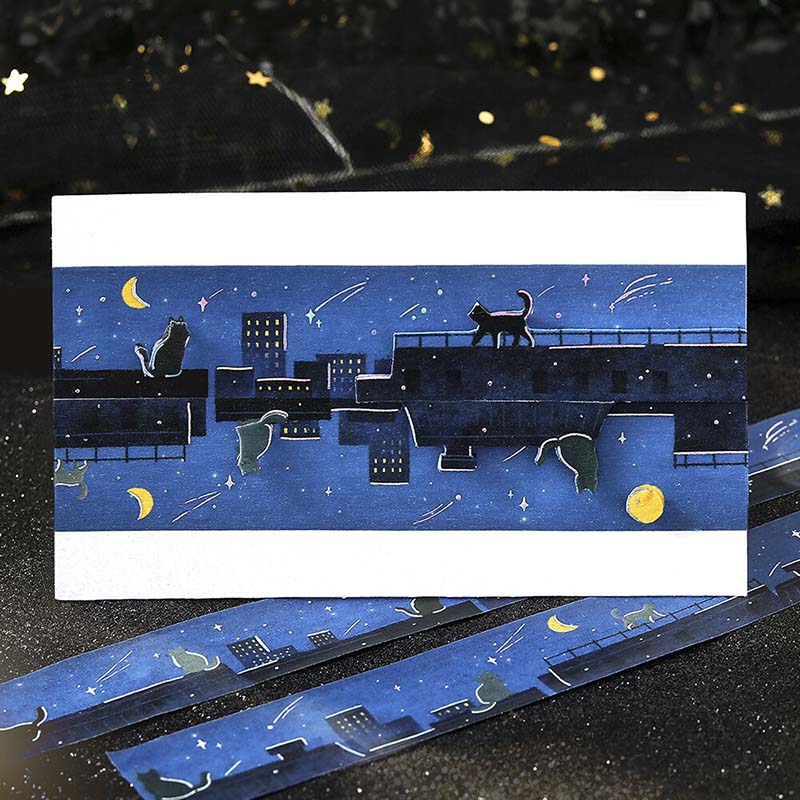 Washi Tape Foil The Cat&