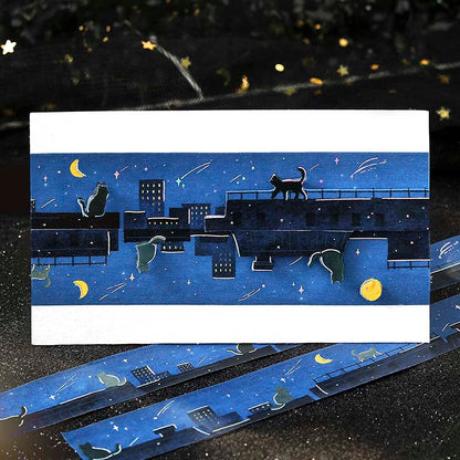 Washi Tape Foil The Cat&