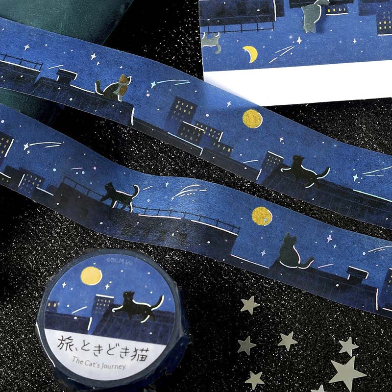 Washi Tape Foil The Cat&