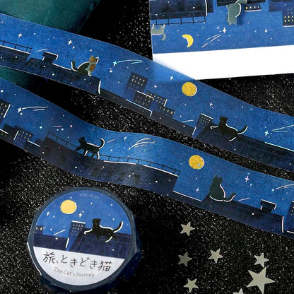 Washi Tape Foil The Cat&