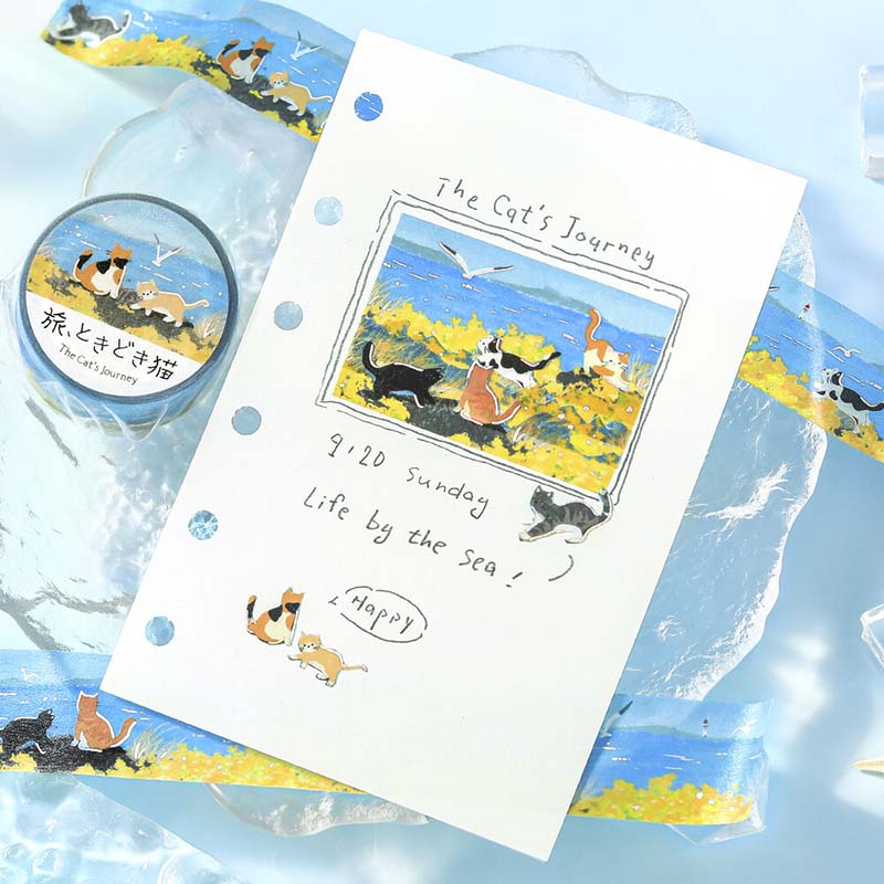 Washi Tape Foil The Cat&
