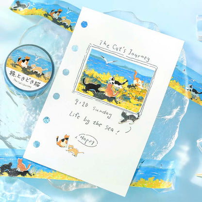 Washi Tape Foil The Cat&