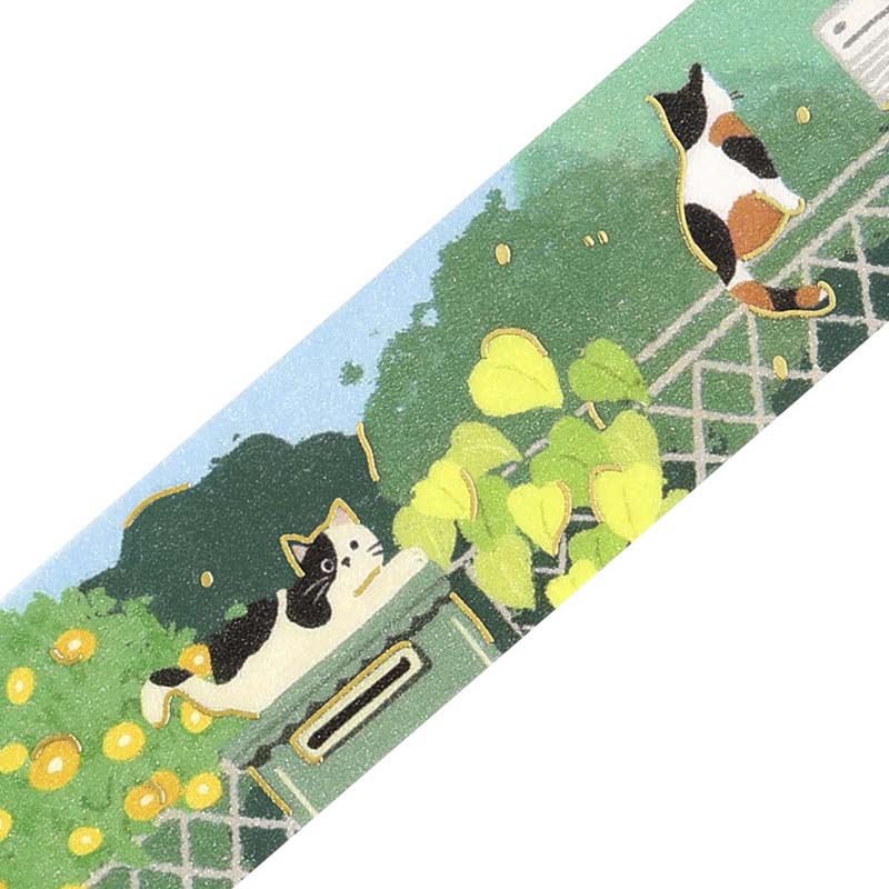 Washi Tape Foil The Cat&
