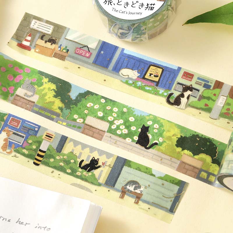 Washi Tape Foil The Cat&