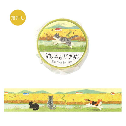 Washi Tape Foil The Cat&