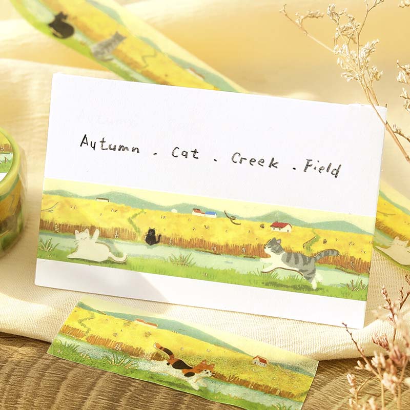 Washi Tape Foil The Cat&