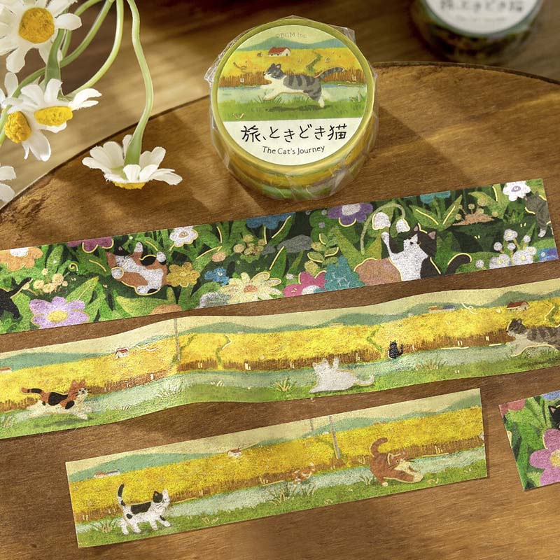 Washi Tape Foil The Cat&