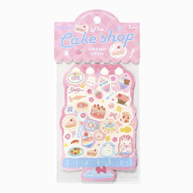Stickers The Grand Open Cake Shop