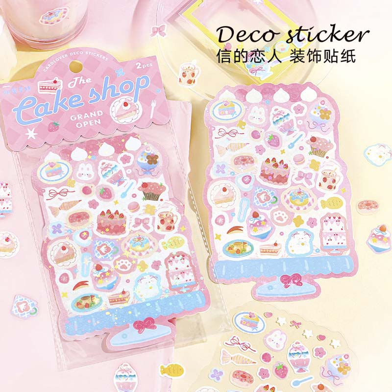 Stickers The Grand Open Cake Shop