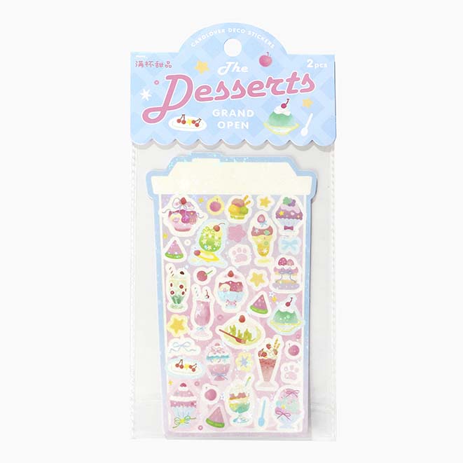 Stickers The Grand Open Desserts