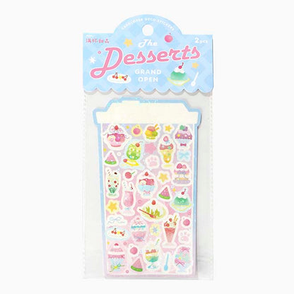 Stickers The Grand Open Desserts