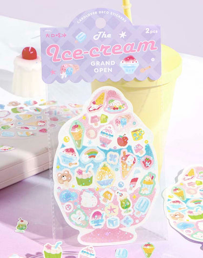 Stickers The Grand Open Ice Cream