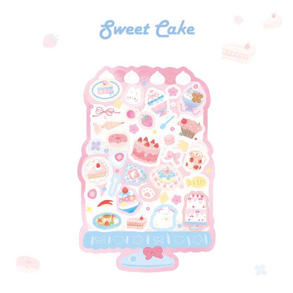 Stickers The Grand Open Cake Shop
