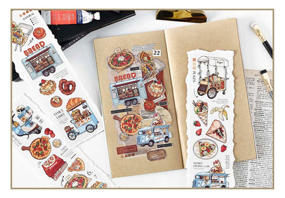 Stickers Time Traveler Corner Lunch