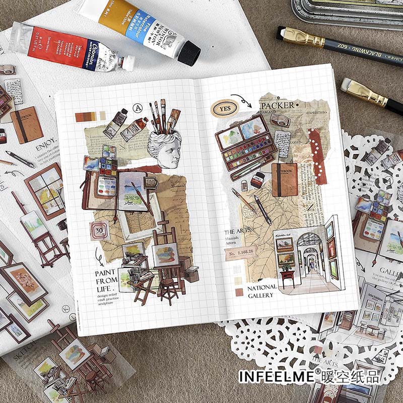 Stickers Time Traveler Drawing Room