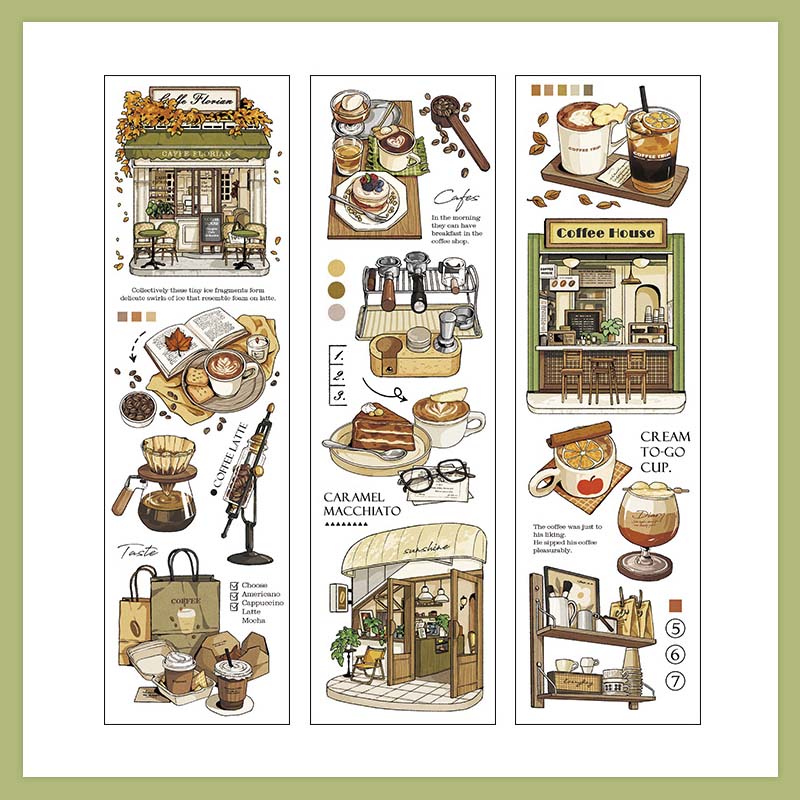 Stickers Time Traveler Morning Coffee