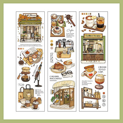 Stickers Time Traveler Morning Coffee