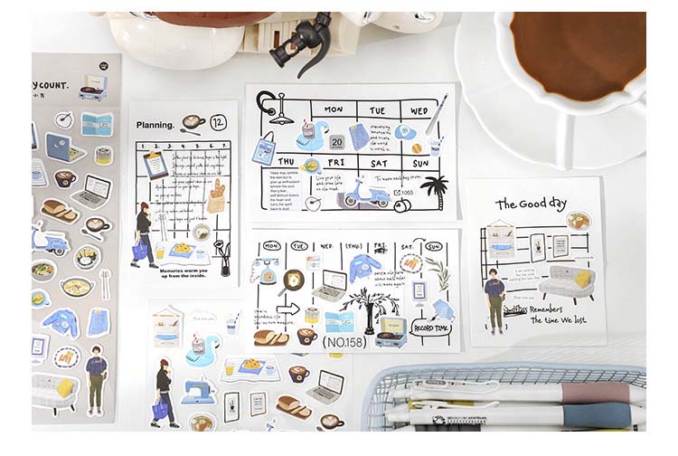 Stickers To Make Each Day Count Yogurt
