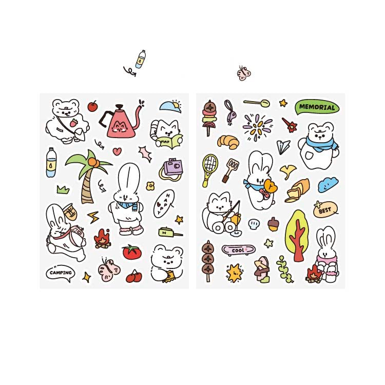 Stickers Totolo Cafe Green