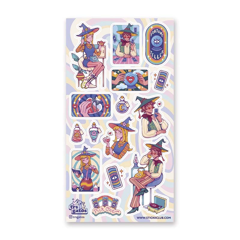 Stickers Far Out Fortune Tellers