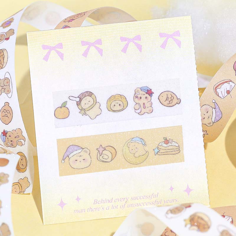 Washi Tapes Twinkle Small World Teddy Bake