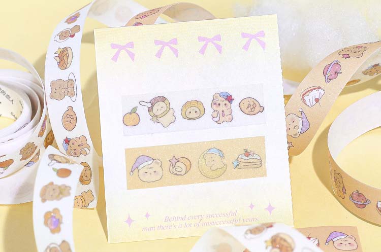 Washi Tapes Twinkle Small World Teddy Bake