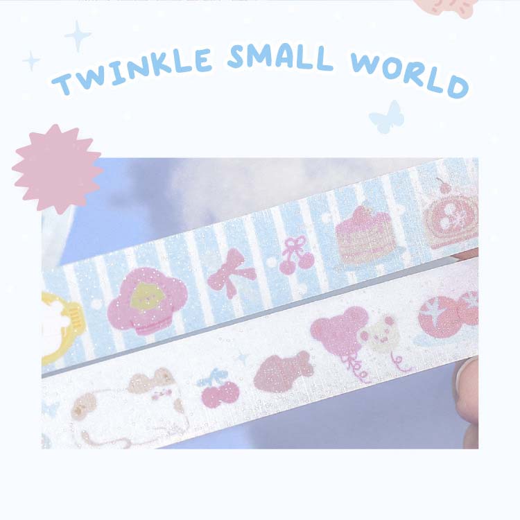 Washi Tapes Twinkle Small World Dream Time